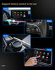 CP-AA Video All-in-One Wireless CarPlay and Android Auto Solution with Built-in YouTube Netflix IPTV Spotify and Youtube Music Apps, USB Playback, and Factory Control Compatibility