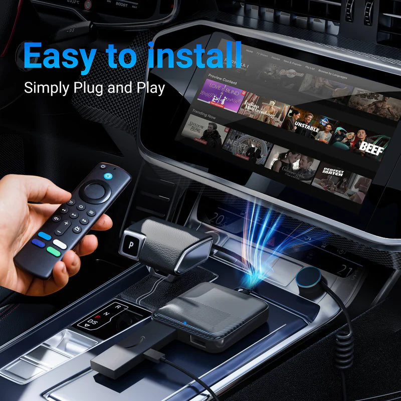 Smart World Apple Carplay and Android Auto Wireless Adapter CP-AA