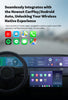 Smart World Micro CP-AA 2-in-1 Wireless CarPlay & wireless Android Auto Adapter – Compact & Fast Connection