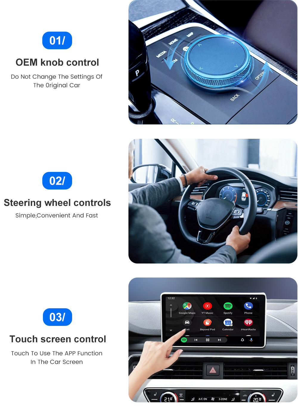 Haval MG - AA Wireless Android Auto (only) Adapter