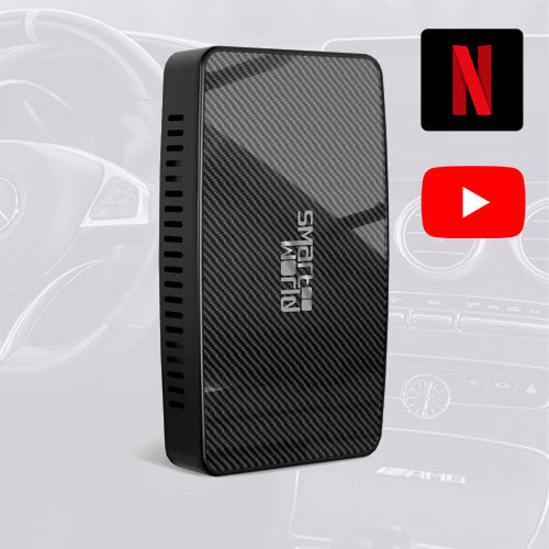 CP-AA Video All-in-One Wireless CarPlay and Android Auto Solution with Built-in YouTube and Netflix Apps, USB Playback, and Factory Control Compatibility