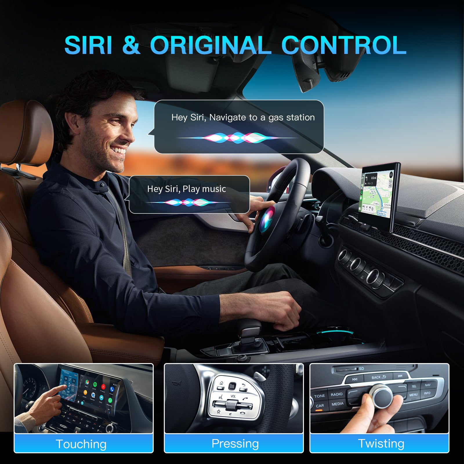 Wireless CarPlay & Android Auto Smart Box for CAR AUTO Global , AUTO C ...