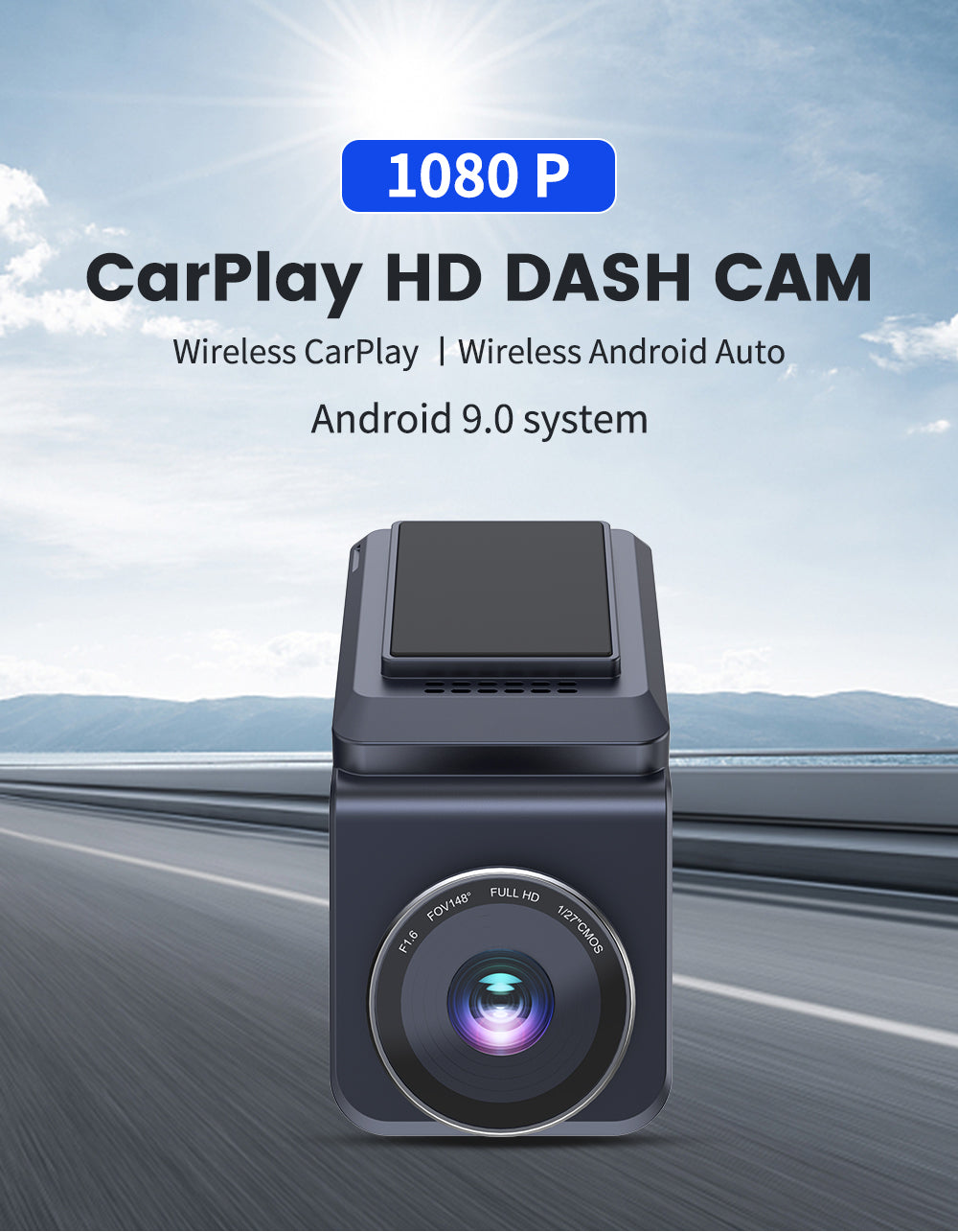 App2car Dashcam 2 in 1 Media Box and Dashcam Android 9.0 OS Carplay and Android Auto