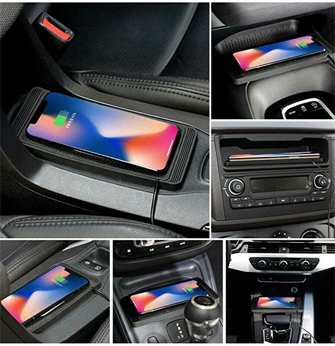 Universal Car Phone Charger Fast Charging Pad Mat Accessories 15W QI Wireless